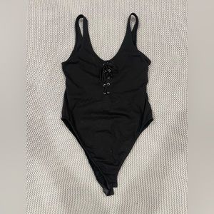 LIKE NEW H&M Lace Up Body Suit